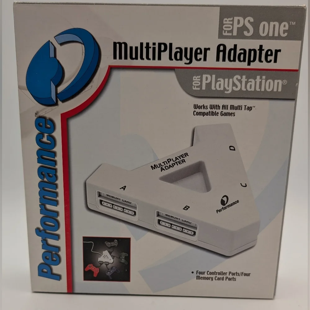 MultiPlayer Adapter for PS One - White